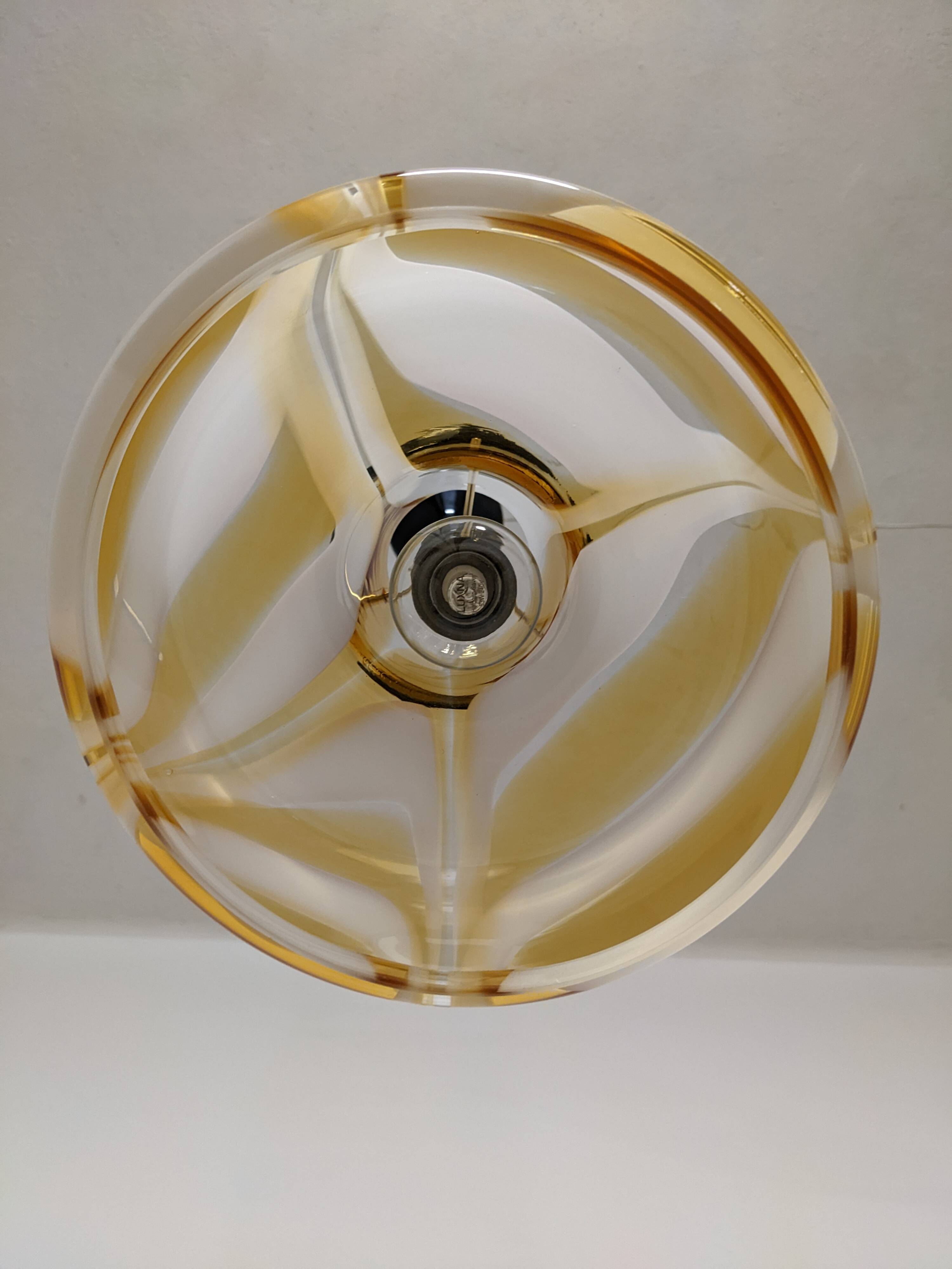 Murano glass pendant lamp from the 60s/70s