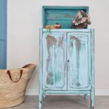 Parisian buffet with blue patina