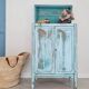 Parisian buffet with blue patina
