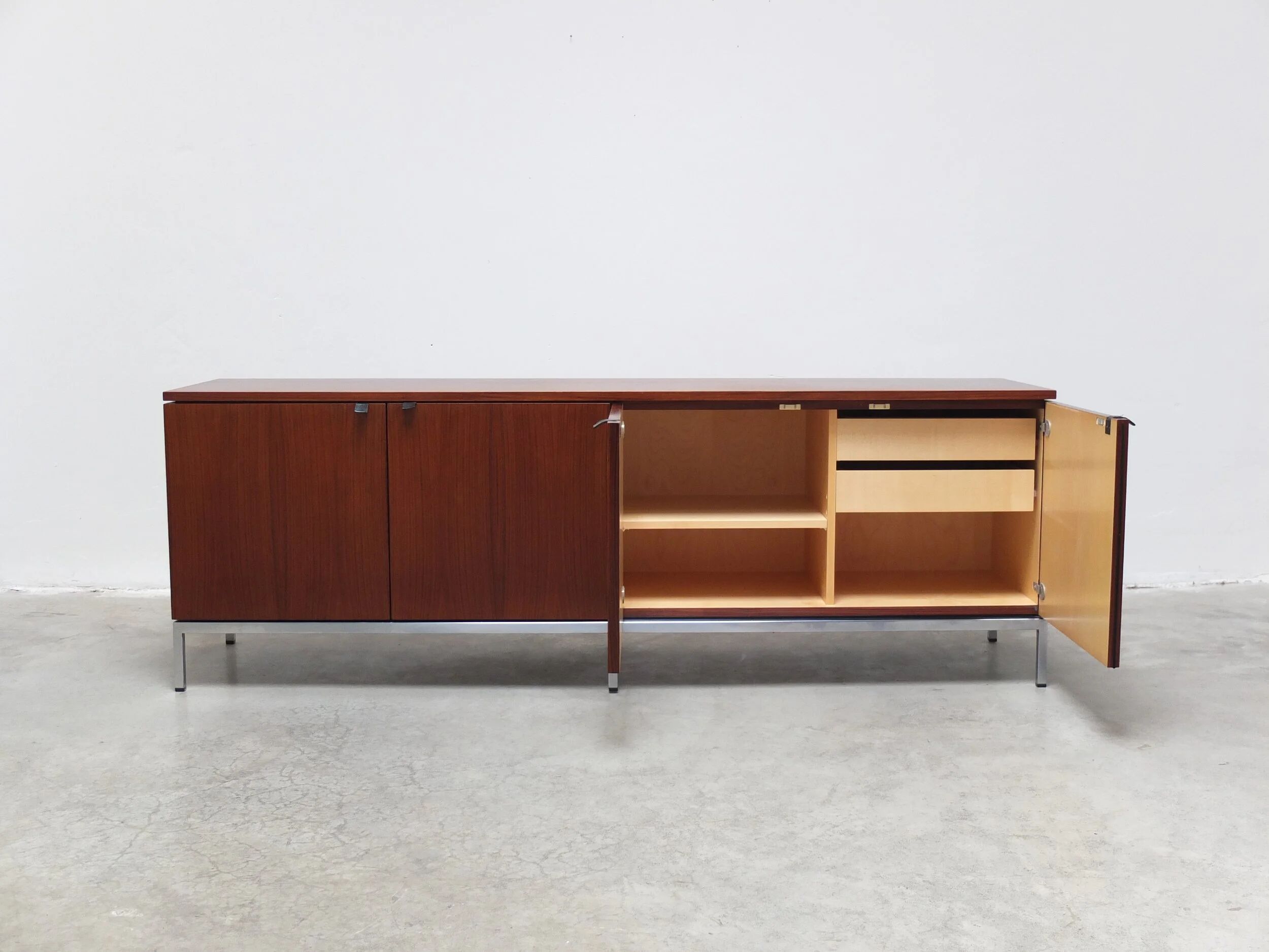 Indian rosewood credenza by Florence Knoll for Knoll, 1961