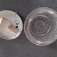 Plafonnier rond en verre