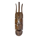 African wooden mask wall decoration