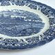 Oval English porcelain dish