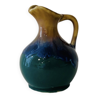 Small pitcher / vase, vintage stoneware miniature