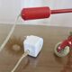 Kila lamp by Harry Allen for IKEA tripod on wheels year 2001