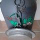 Large old farm milk pot