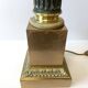 Large CARCEL Lamp in Gilded Bronze & Brass, Early 1800s Empire France