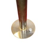Large Art Deco style brass lamp
