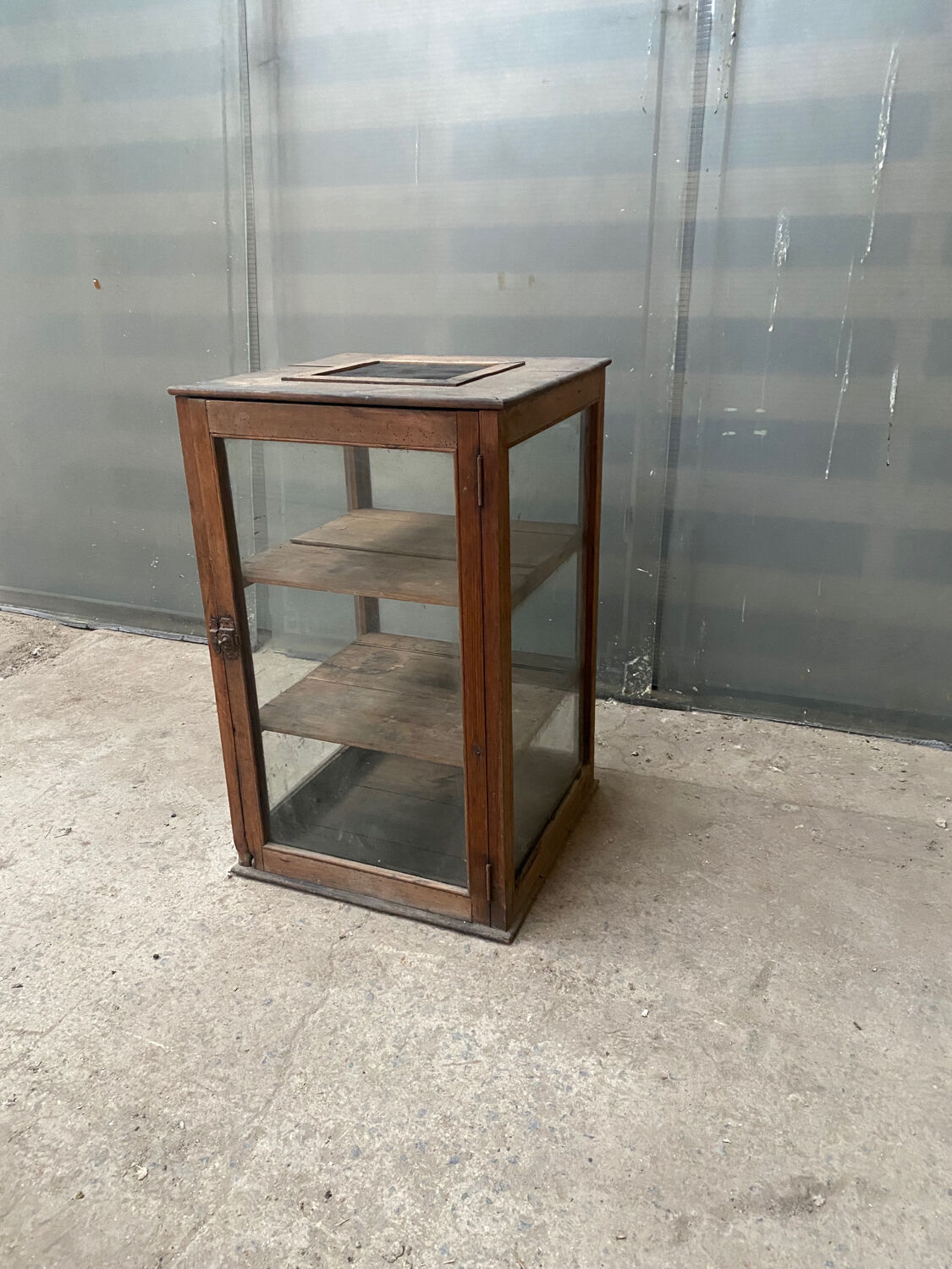 Antique counter display case