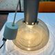 Vintage smoked glass pendant light, Italian work