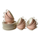 Ensemble de tasses et soucoupes  Villeroy et Boch