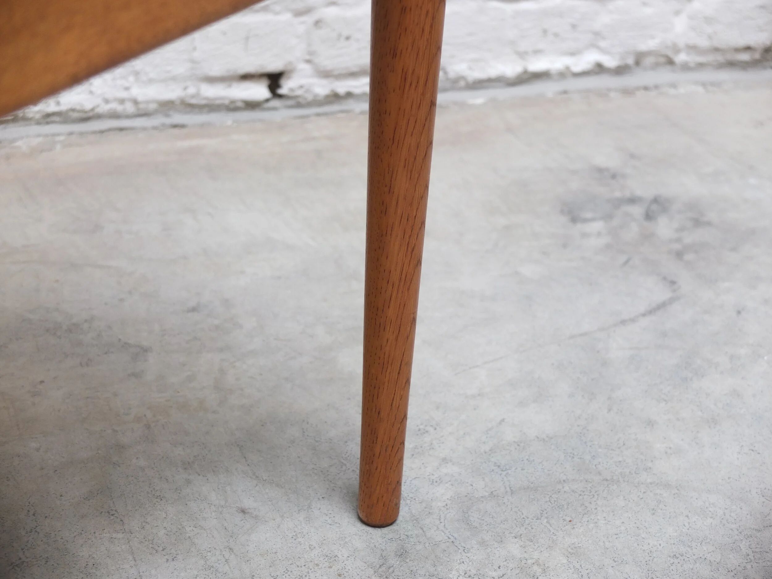 Rare armchair in oak by Jos De Mey for Van Den Berghe-Pauvers, 1960s