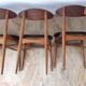4 Scandinavian chairs 1950
