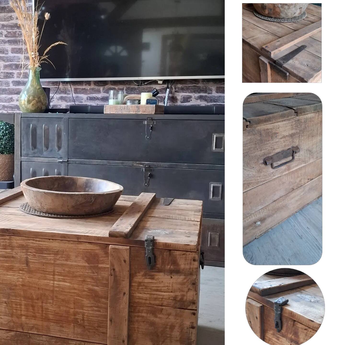 Wooden trunk or chest