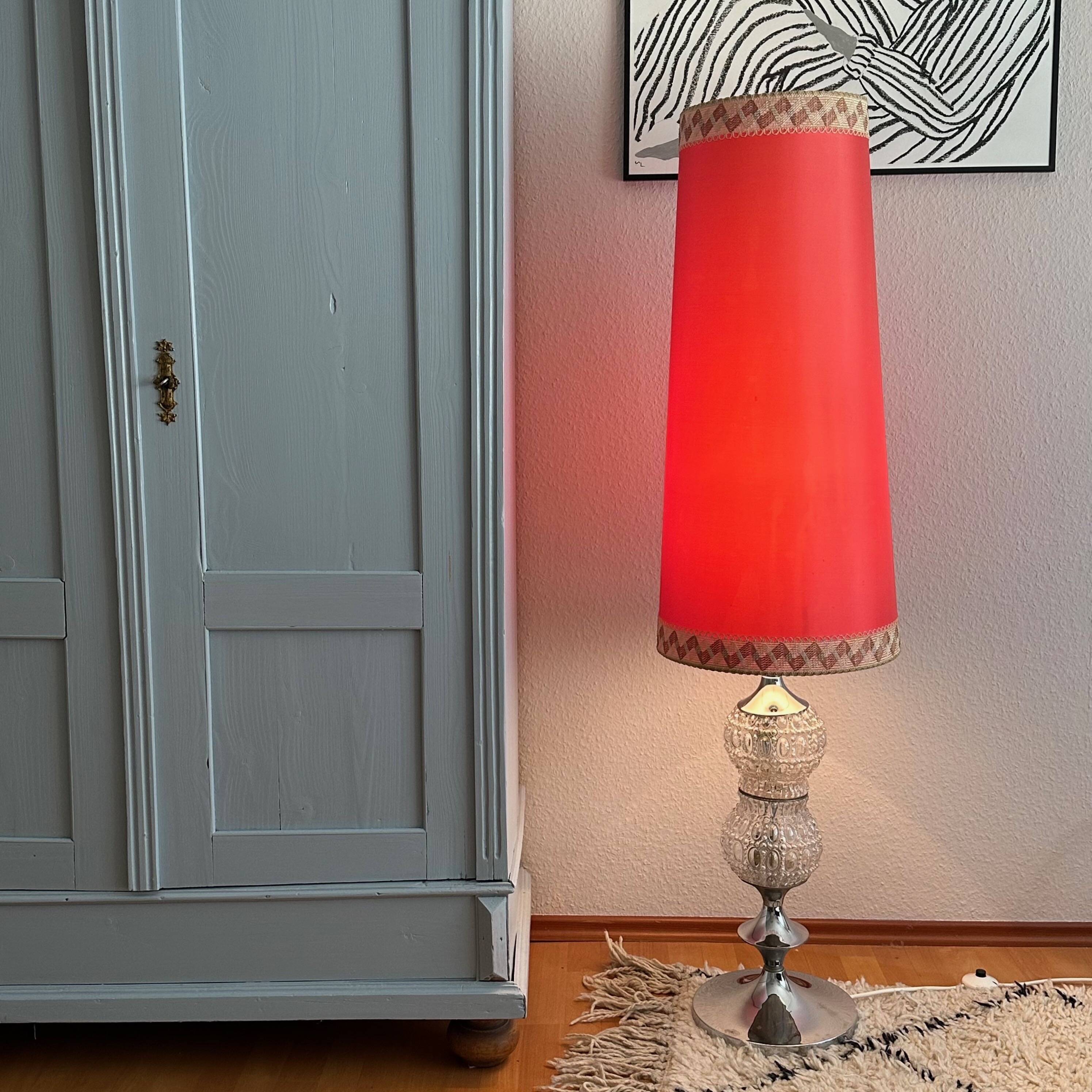 Mid century floor lamp, 60's interior