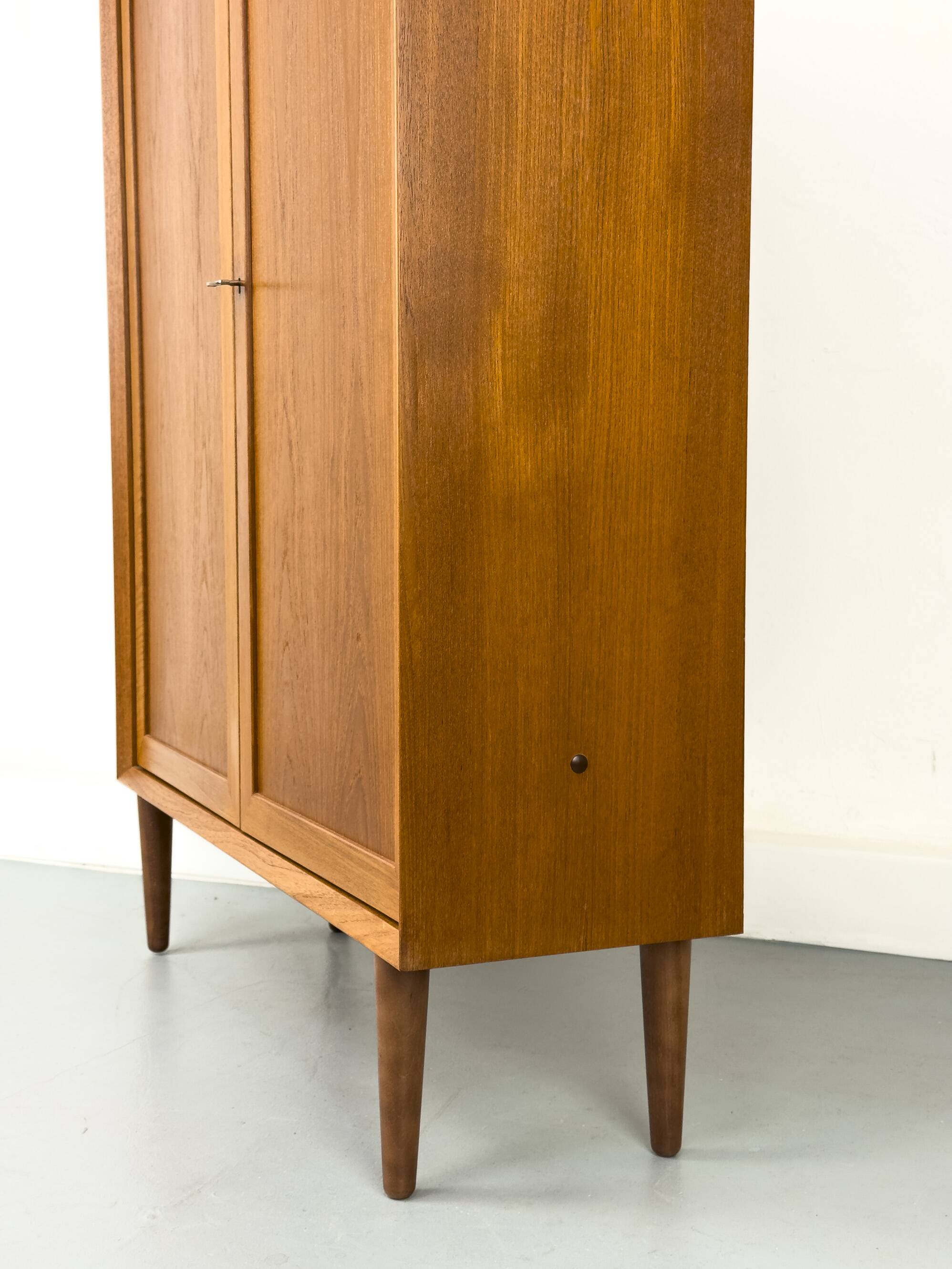 Danish teak wardrobe by Chr. Linneberg, 1970s