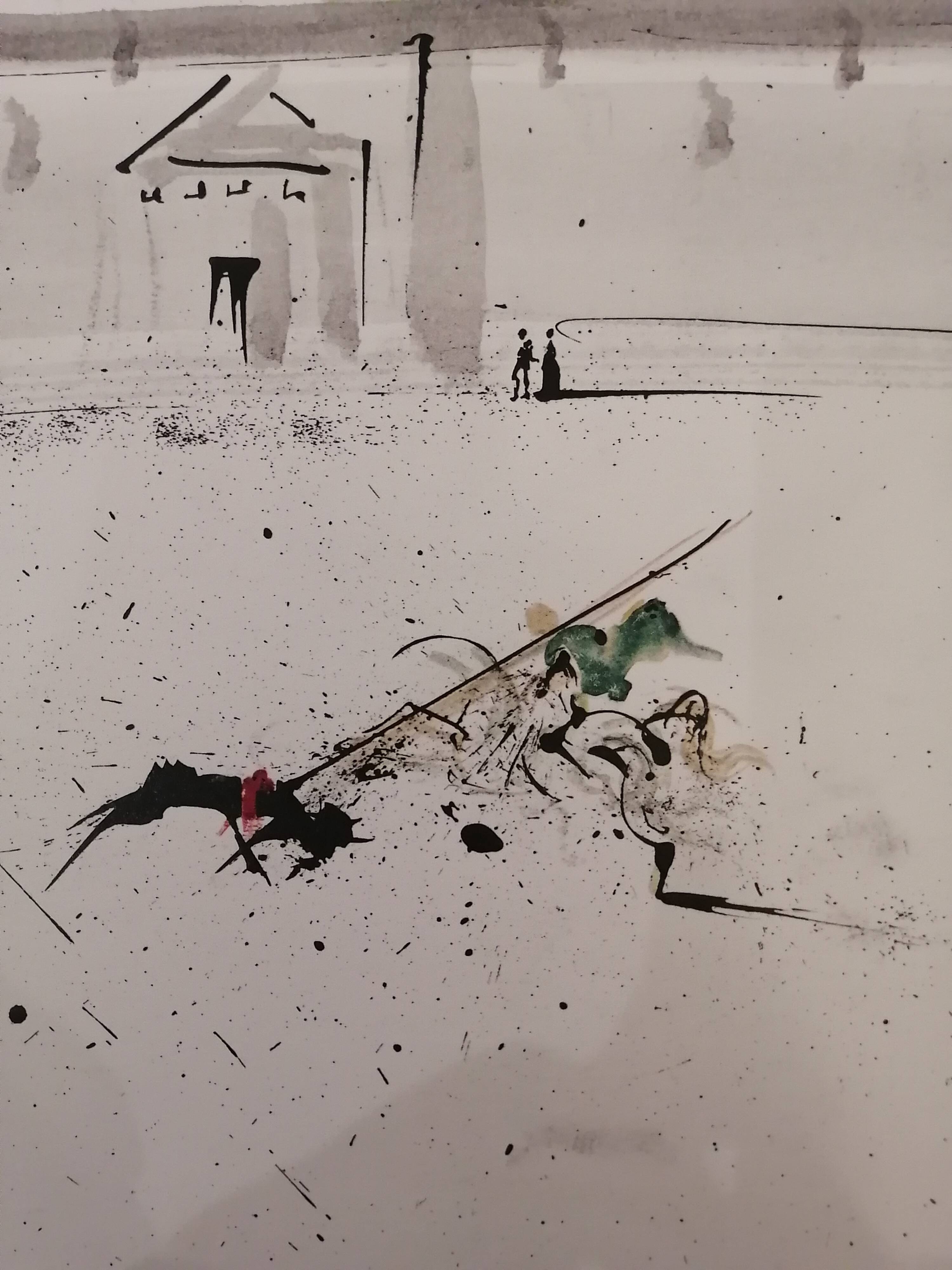 Salvador Dali (1904-1989) Tenta in Spain