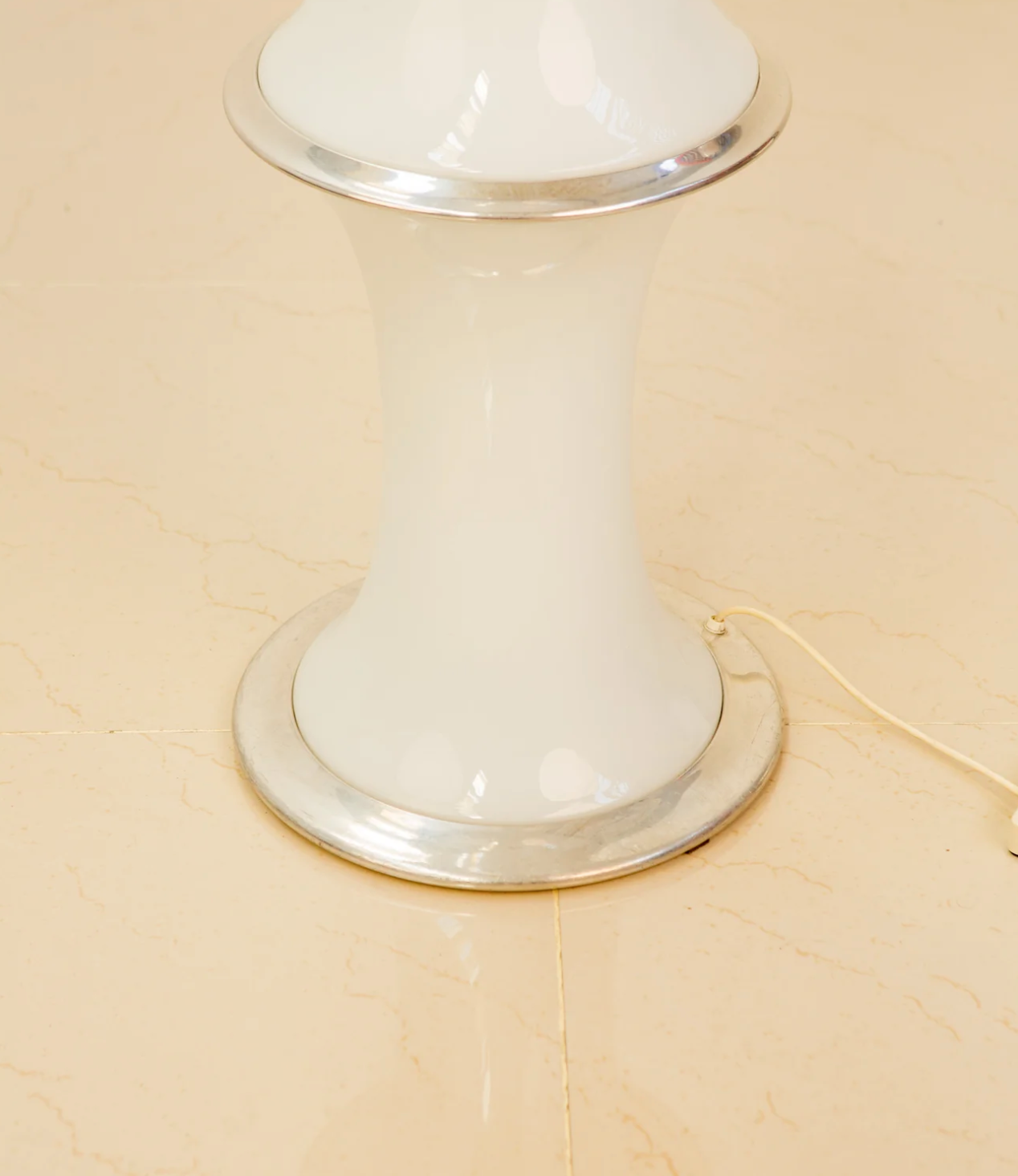 Pair of floor lamps "Bamboo" by Enrico Tronconi for Vistosi 70's