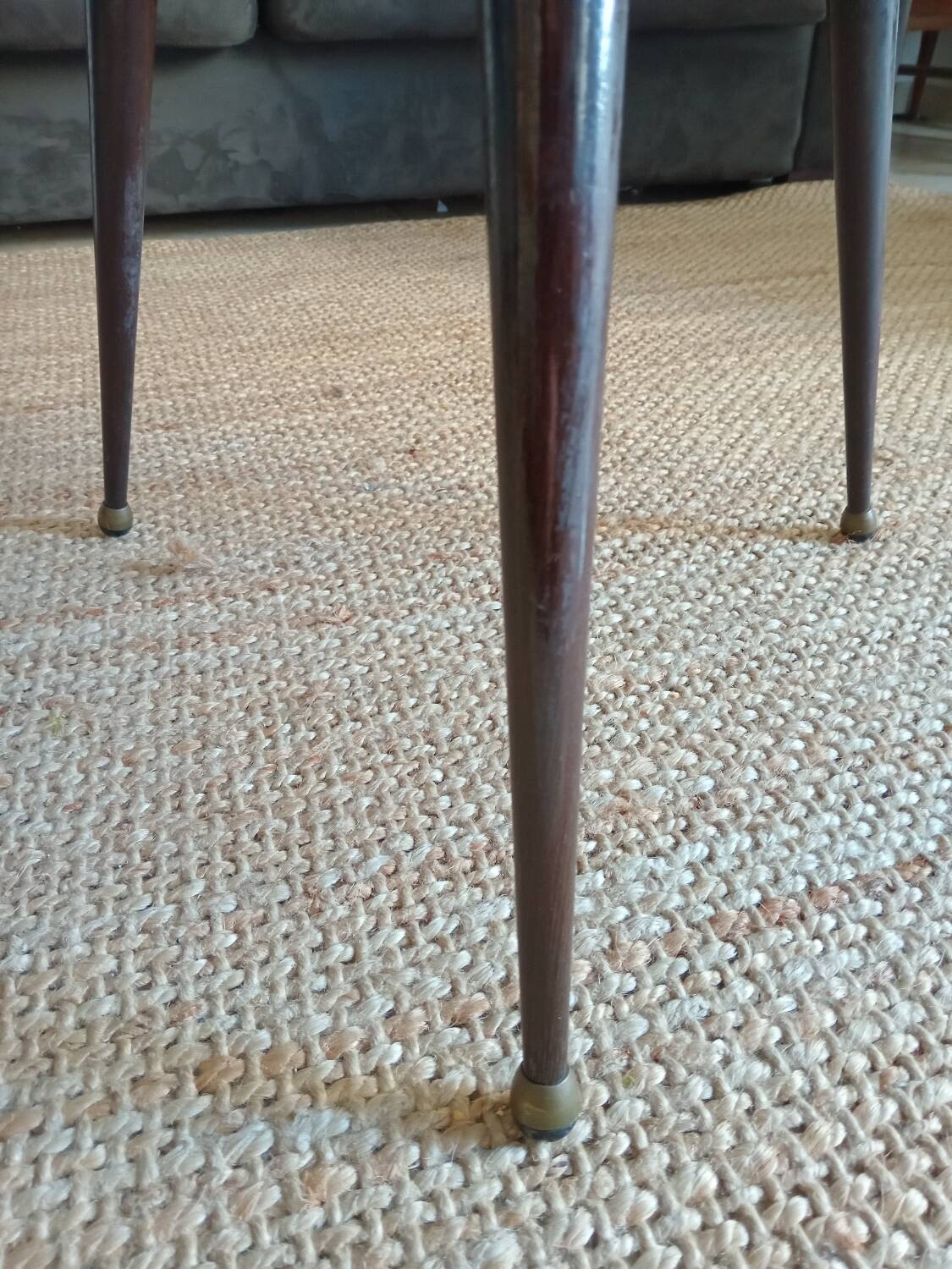 Vintage 60s tripod coffee table