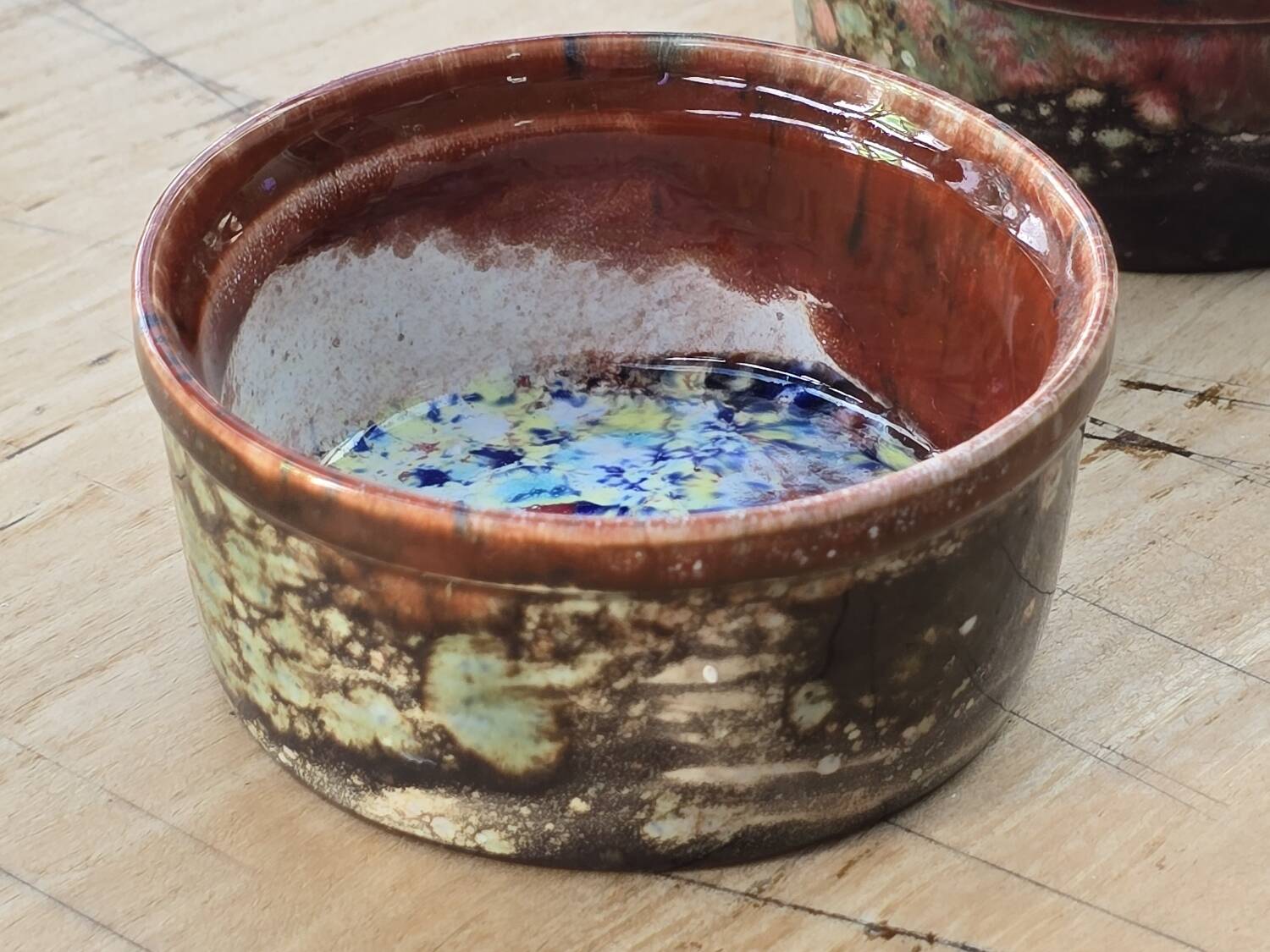 4 ramekins, handcrafted Morvan ceramics