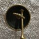Cendrier bronze sur pied