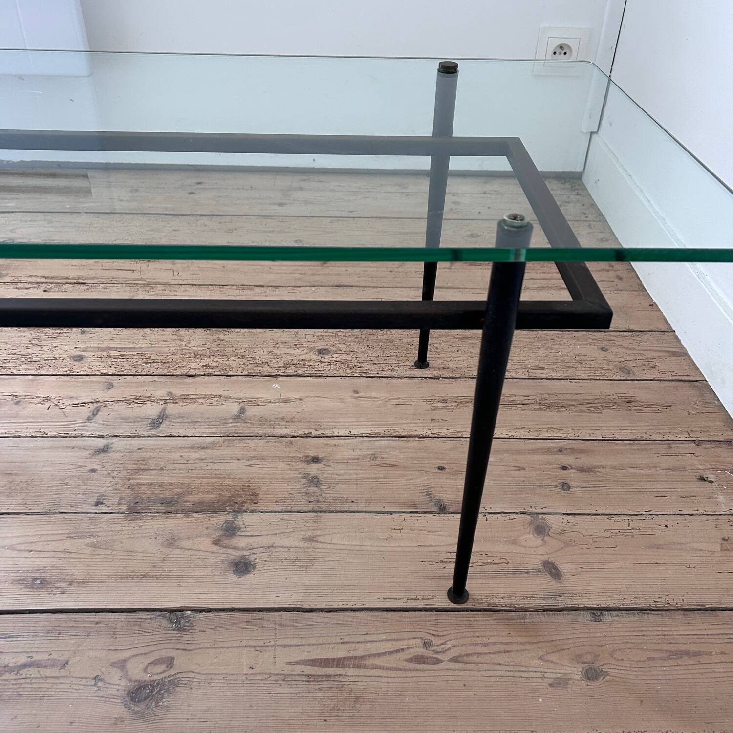 Modernist coffee table by Roger Le Bihan, circa 1950.