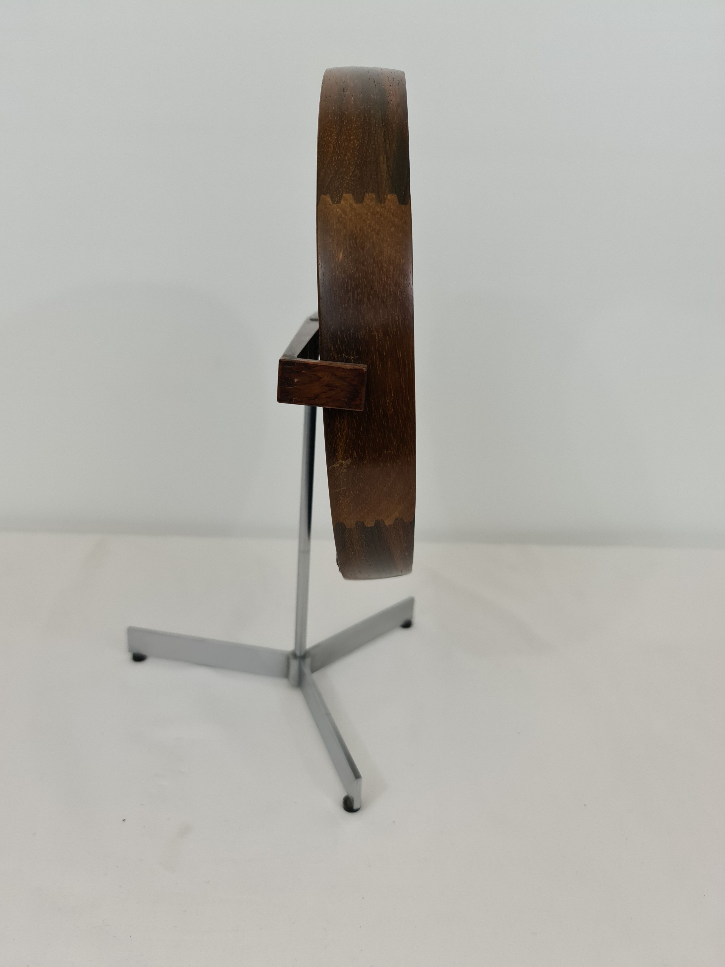 Uno and Osten Kristiansson rosewood table mirror edition Luxus Sweden circa 1960