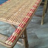 Rattan lounge chair