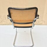 Marcel Breuer's walnut S64 armchair for Thonet