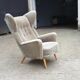 Exceptional Chair has ears Wingback chair years 50