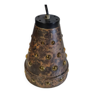 Lampe en verre de cuivre - peill