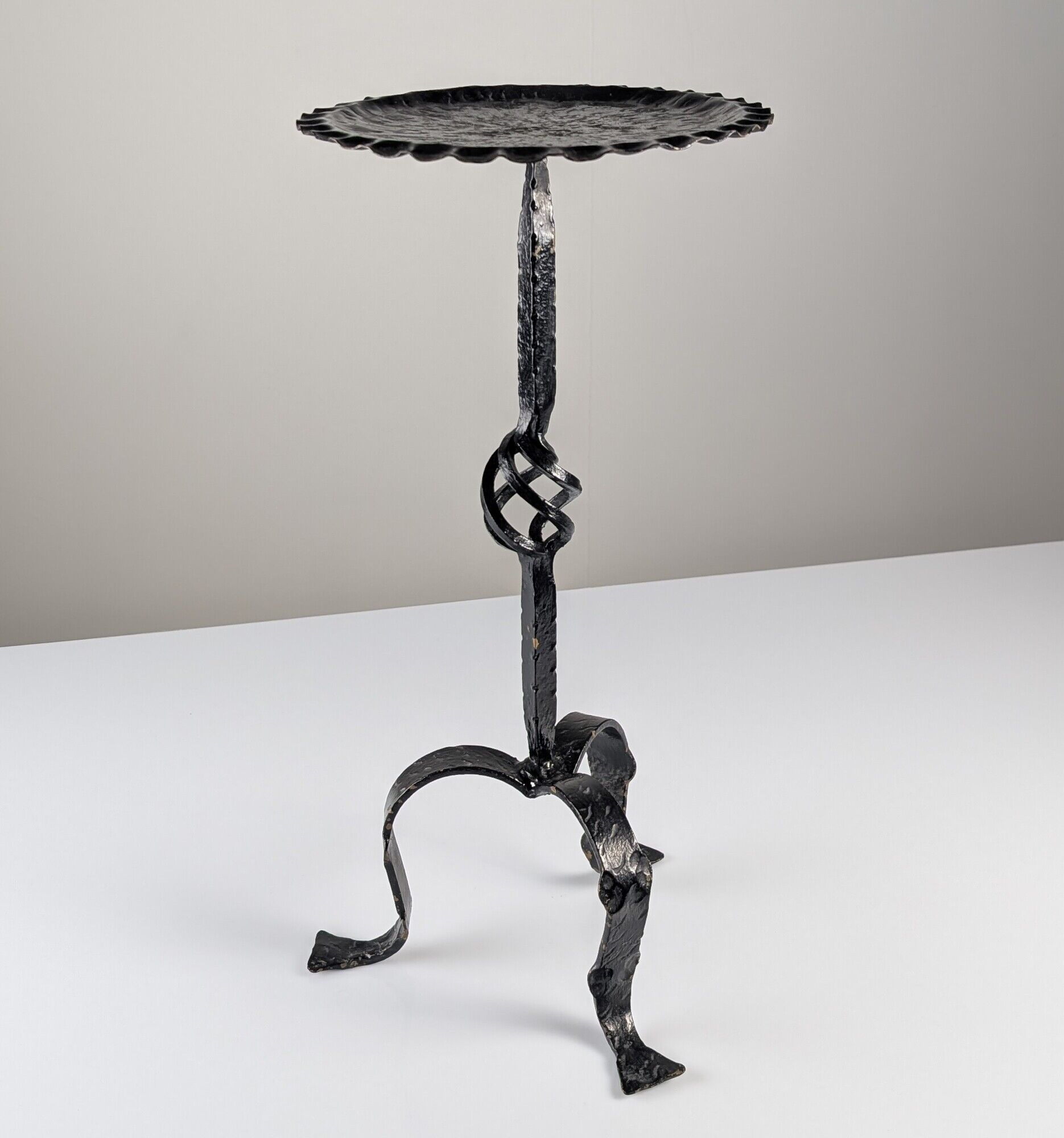 Martini-style drinks table in wrought iron, Spain, 1950s