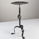 Martini-style drinks table in wrought iron, Spain, 1950s