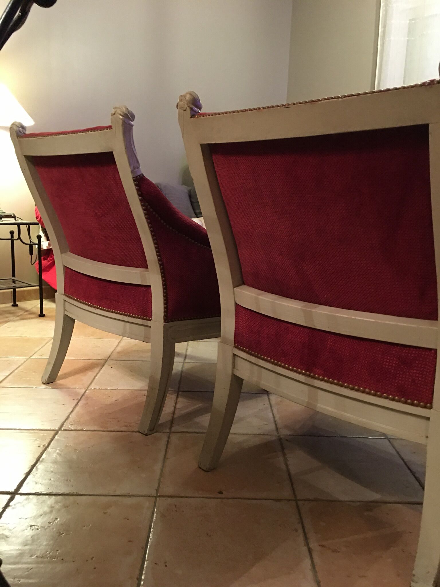 Pair of shepherdess Art Deco style