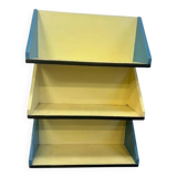 Vintage colorful wall bracket / shelf / bookcase