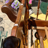Lit enfant noyer vintage