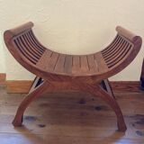Curule or Dagobert teak seat
