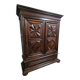 LXIII period cabinet with diamond points in molded walnut / 17th century