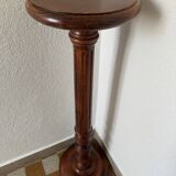 Vintage carved wooden column