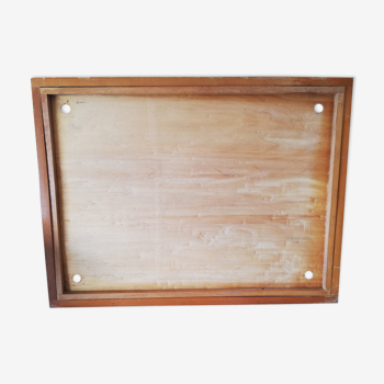 Wooden frame for old Rossignol school posters