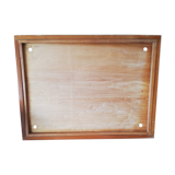 Wooden frame for old Rossignol school posters