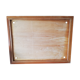 Wooden frame for old Rossignol school posters