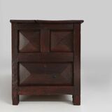 Unique 16th century French geometric sideboard in oak