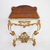 19th Century Italian Louis XVI Style Carved Wood console Planter