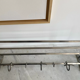Coat rack, chromed metal, art deco