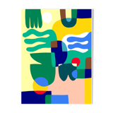 Teal Illustration