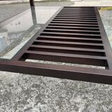 Glass coffee table by Pierre Vandal