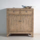 Antique pine sideboard with two drawers and two doors – China, circa 1930