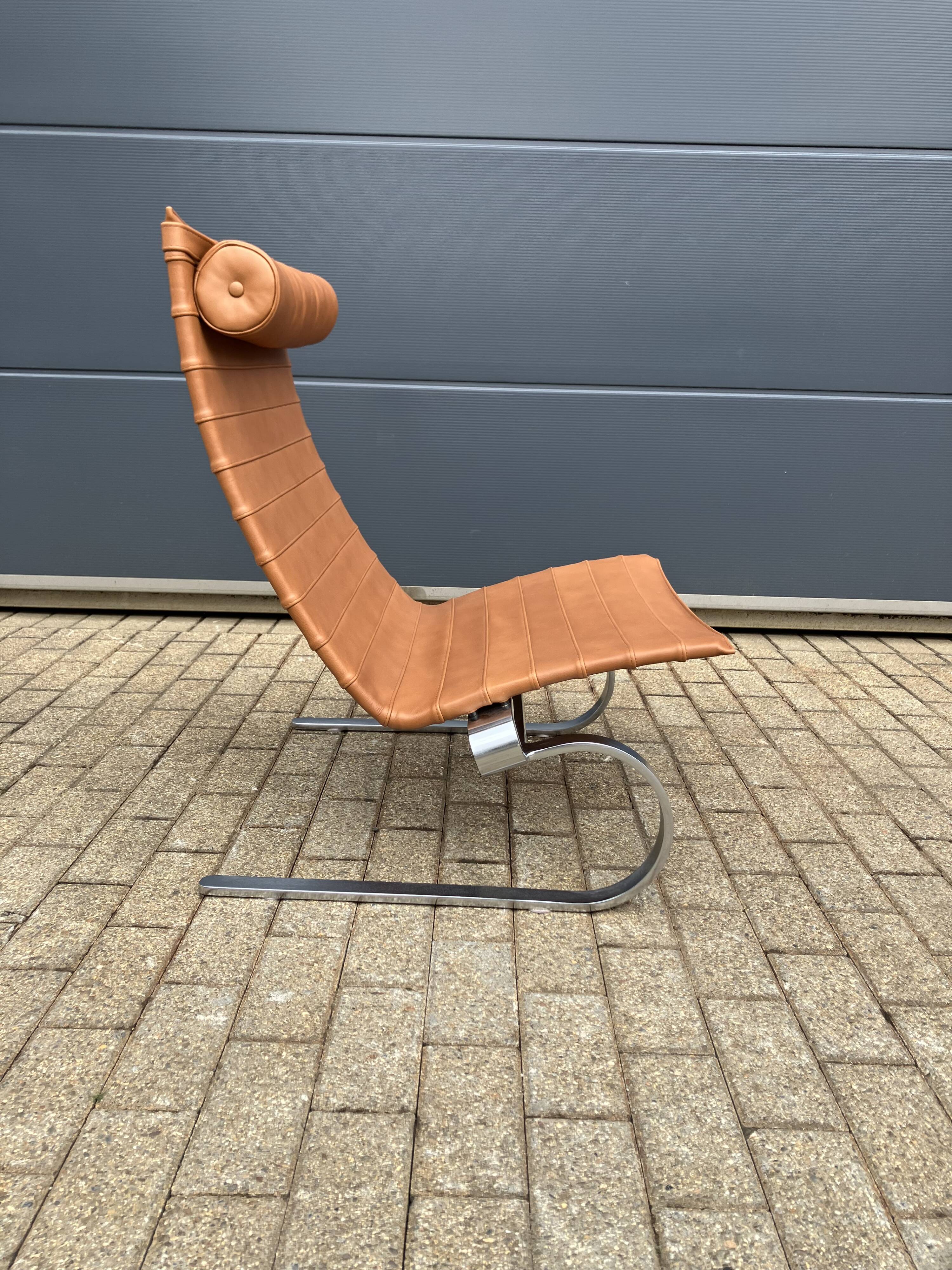 1st editie Pk20 chair E. Kold Christensen by Poul Kjaerholm