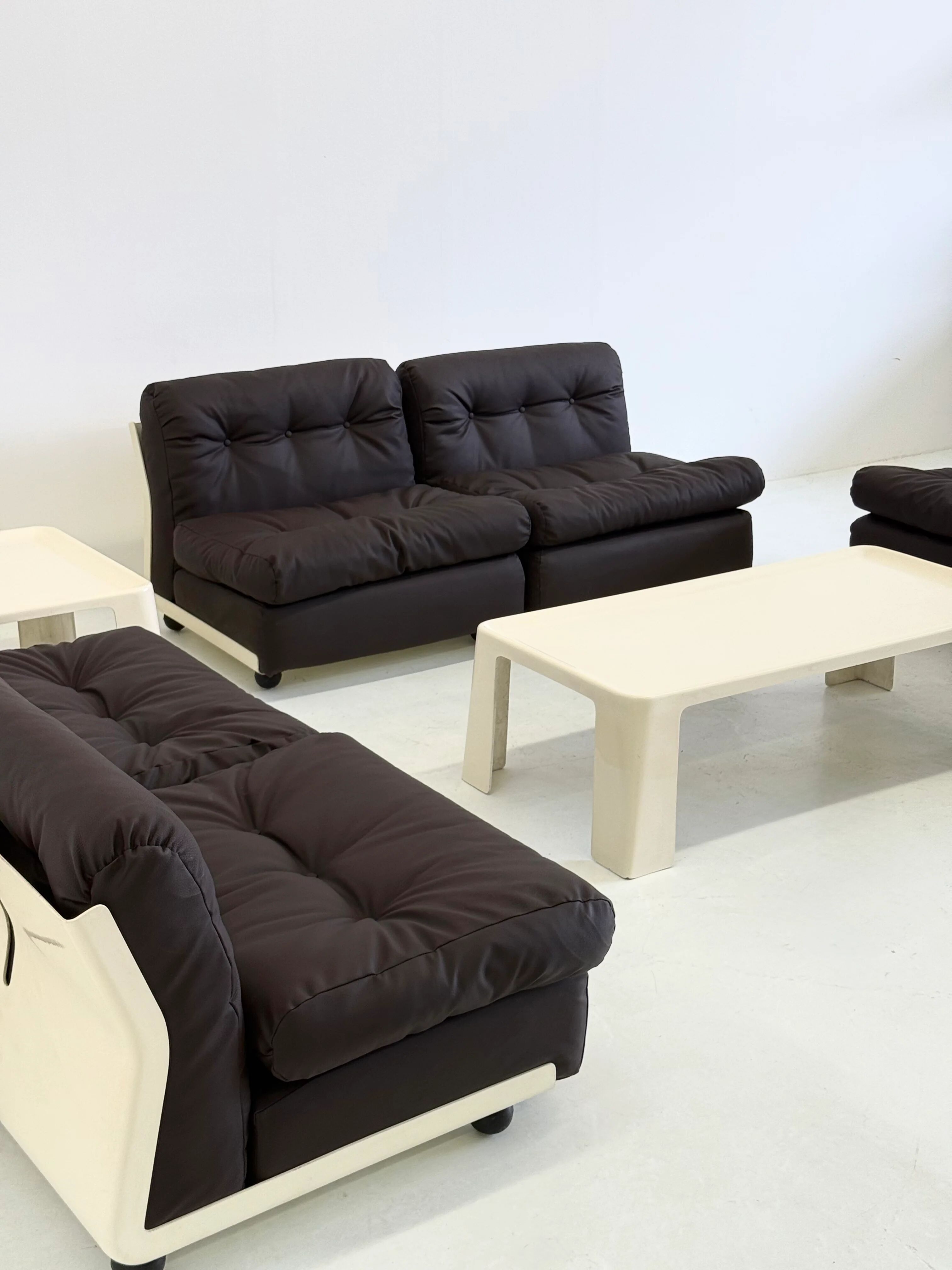 Fauteuils Amanta par Mario Bellini pour C&B Italia